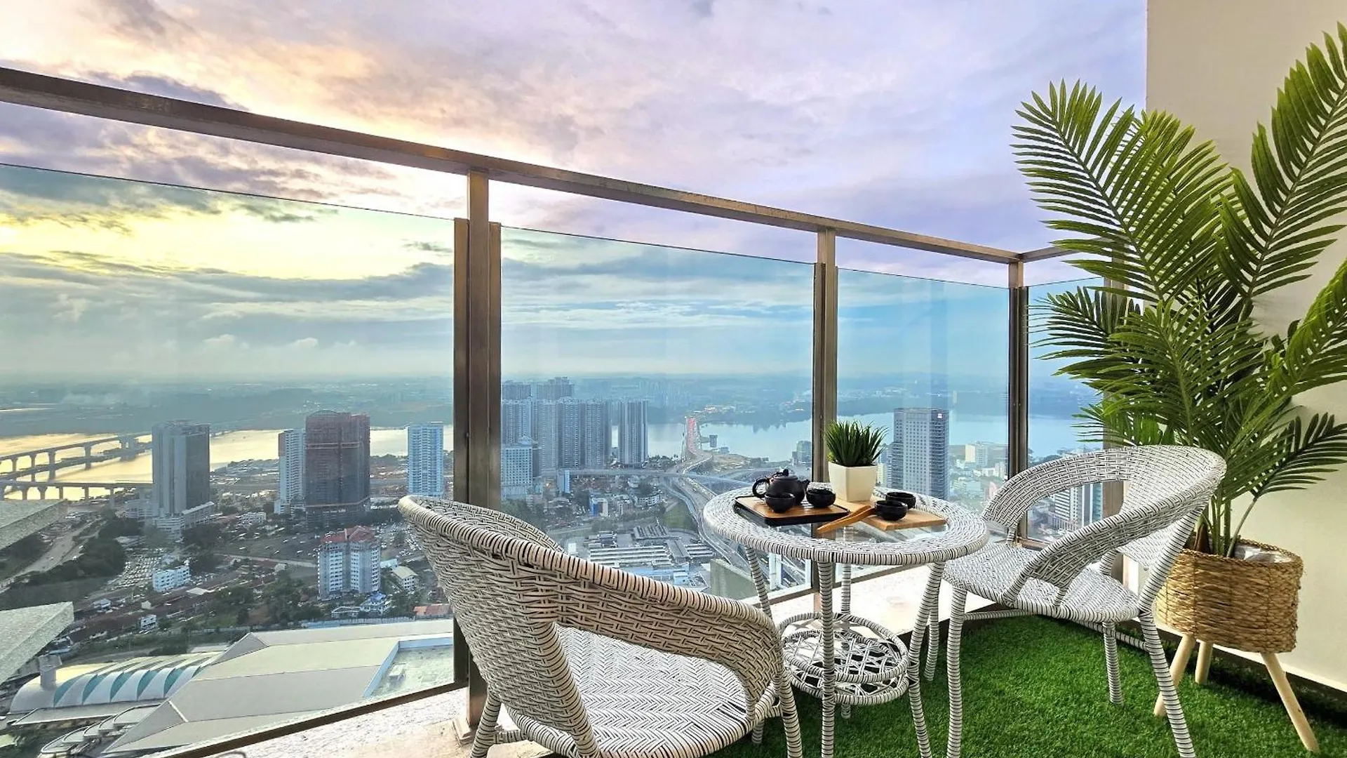 47F Cozy Central City Suite Jb Ciq 5-6 Pax 조호르 바루